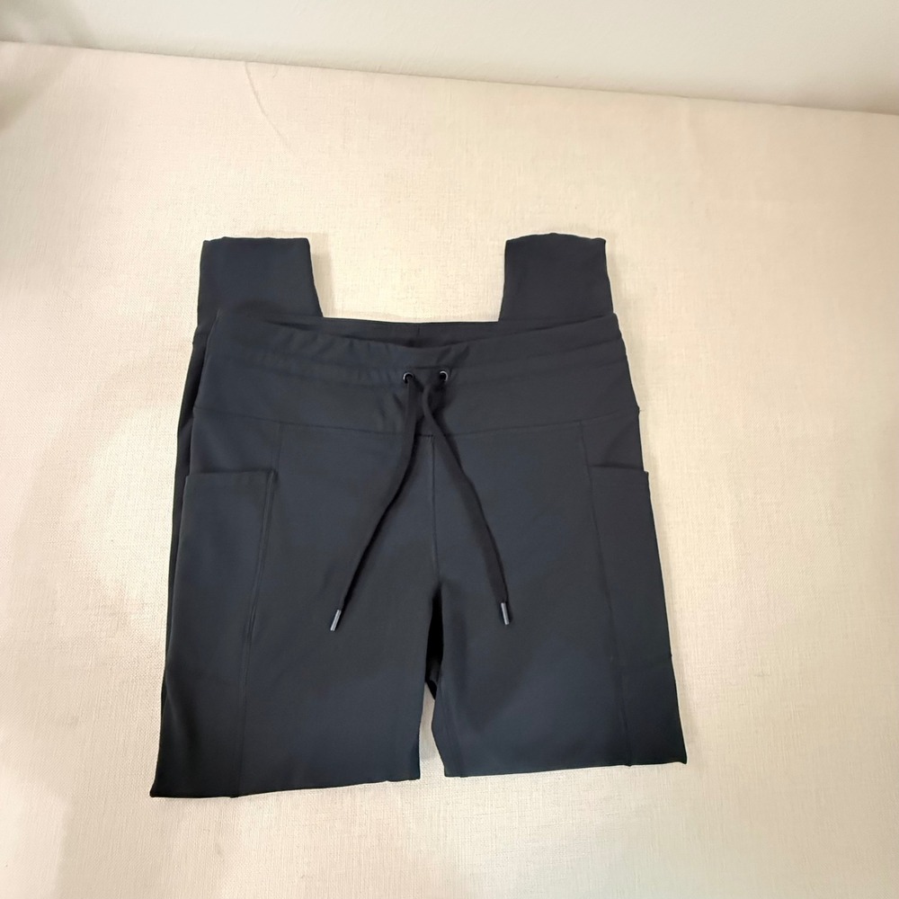Yogalicious Lux Polarlux Prestige 7/8 Jogger Black Fleece Lined XL RN 144527